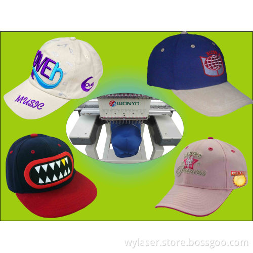 Single Head Embroidery Machine for Cross Embroidery